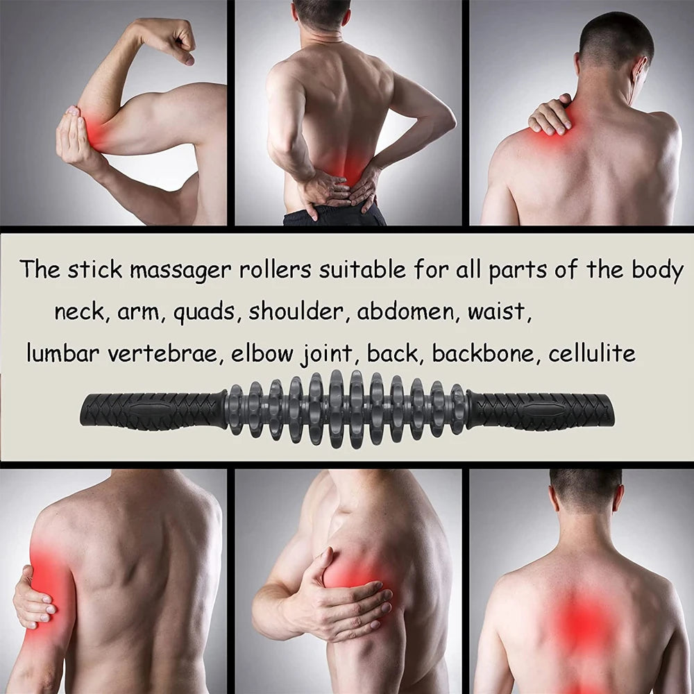 Muscle Roller Massage Stick, Muscle Sticks for Muscles Deep Tissue,Tool for Physical Therapy Trigger Point Massage Body Recovery