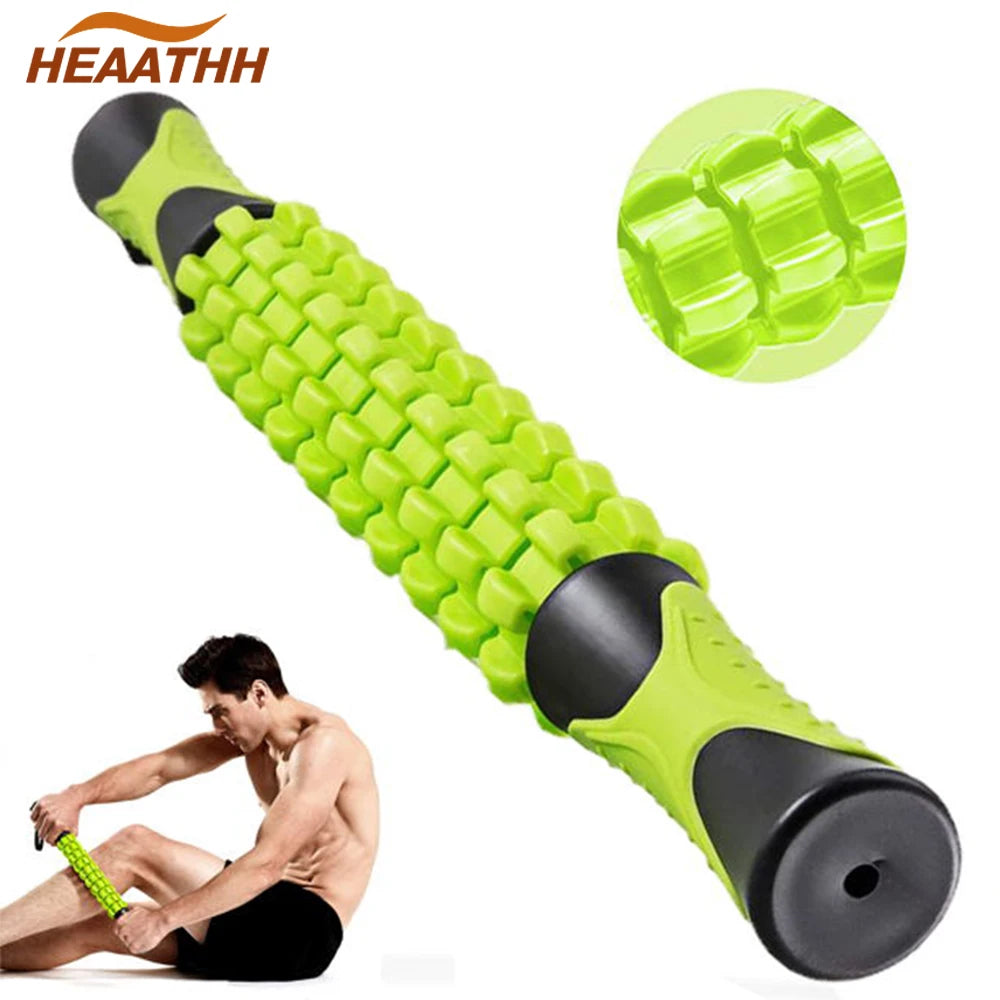 Muscle Roller Massage Stick for Athletes, Body Massager Soreness, Cramping Pain Tightness Relief Helps Legs Back Recovery Tools