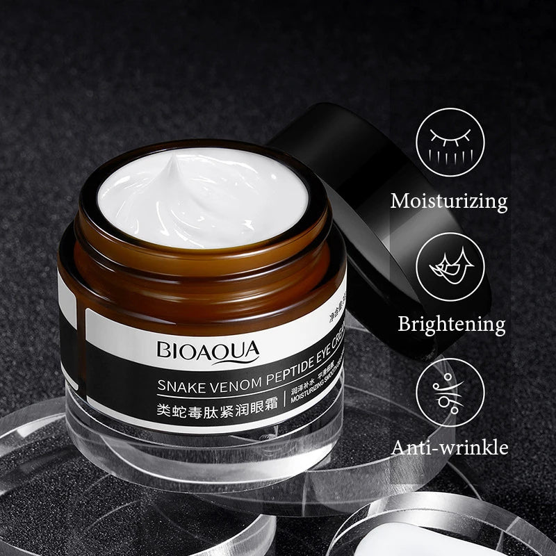 BIOAQUA Peptide Eye Cream Anti Dark Circles Remove Eye Bags Moisturizing Firming Eyes Creams Skin Care Products