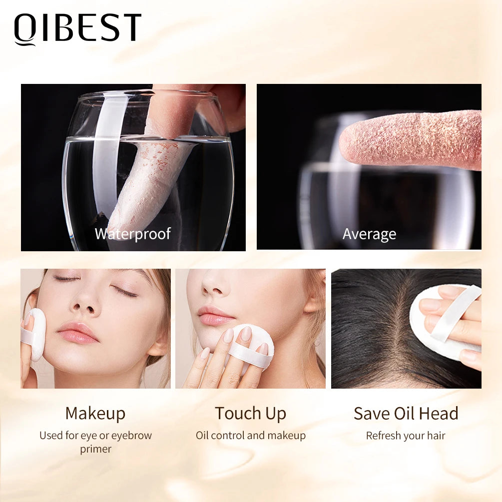 Waterproof Matte Soft Mint Mineral Powder Brighten Skin Loose Powder Face Makeup Makeup Setting Finish Powder Oil Control New