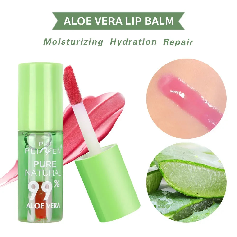 1PC Aloe Vera Lipstick Color Changing Lip Balm