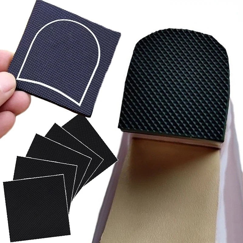 Rubber Shoes Bottom Protector Stickers High Heel Sole Anti-slip Outsole Pads Self Adhesive Sandals Sticker Patch Pad Accessories