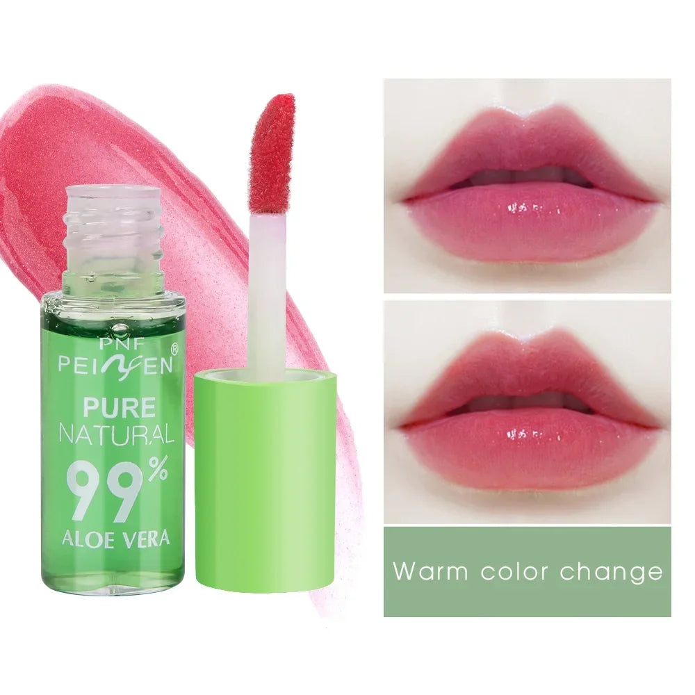 1PC Aloe Vera Lipstick Color Changing Lip Balm