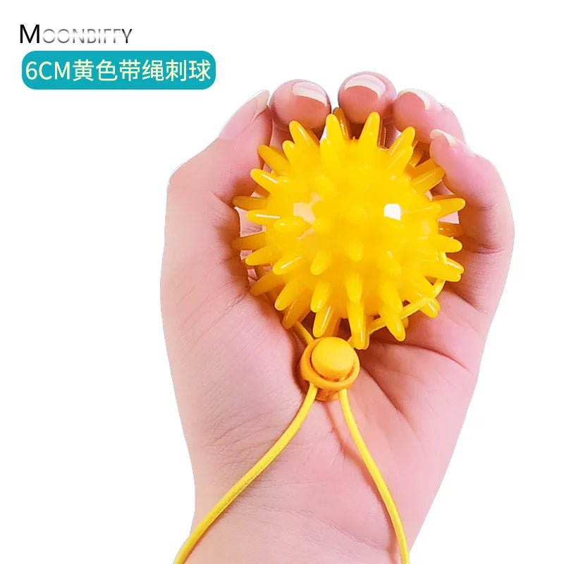 Silica Gel Hand Grip Ball Silicone Hand Grip Trainer Fitness Finger Heavy Exerciser Strength Muscle Recovery Ball Griper Fascia