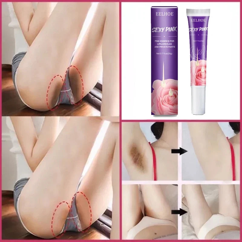 Whitening Cream for Intimate Parts Body Knees Elbows Neck Remove Dull Pigments Brighten and Even Skin Tone Skin Care Products